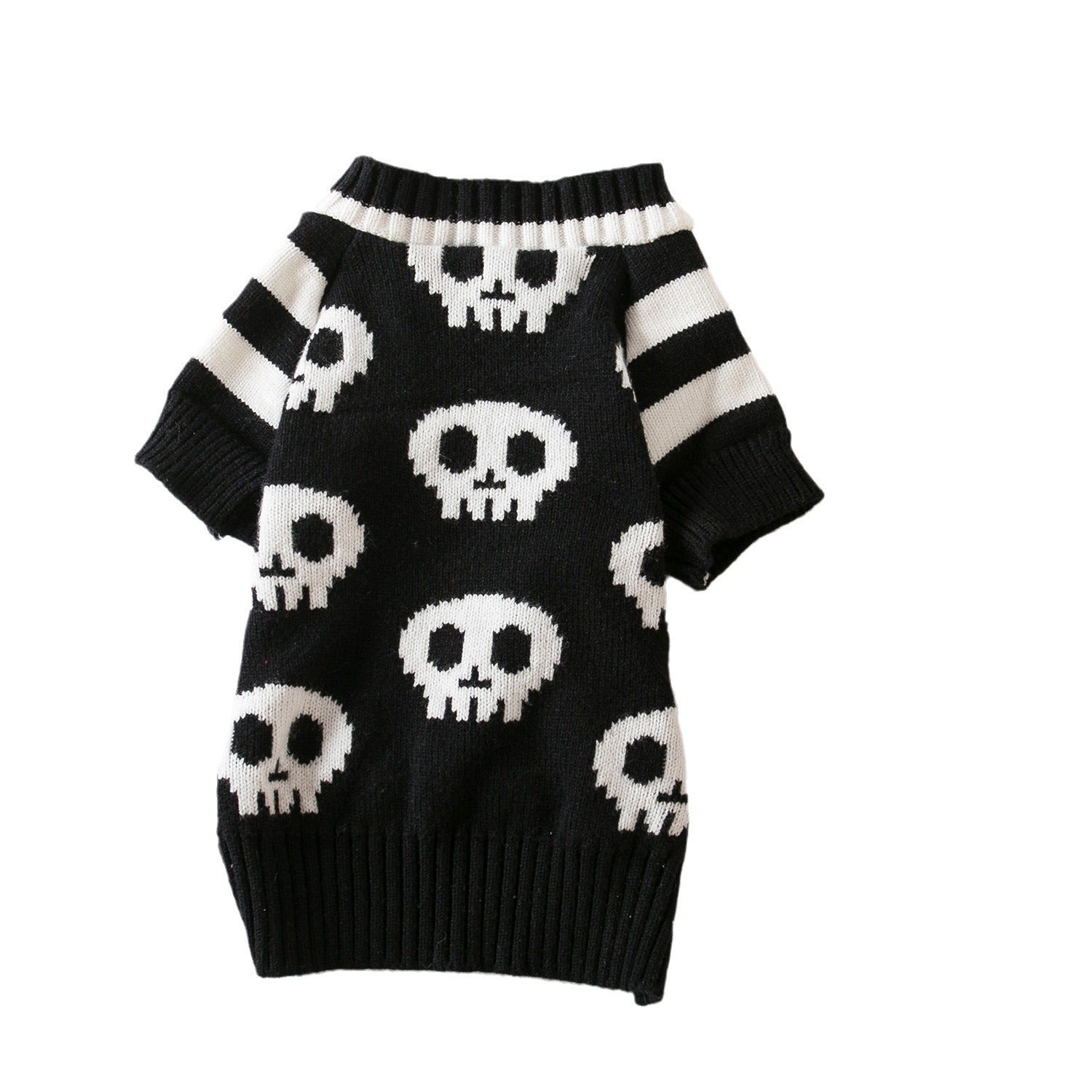 Cat Halloween Skull Sweater | Soft Knit Costume for Cats